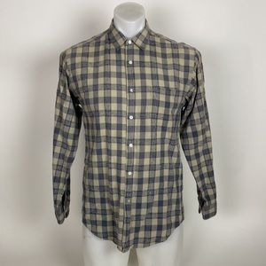 Vintage YAMATO Long Sleeve Button Down Shirt Made in Japan  Men’s Medium